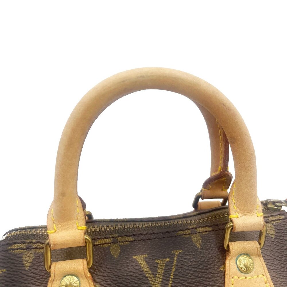 Authentic Louis Vuitton Monogram Mini Sac HL Speedy Nano Bag Vintage Y2K - Picture 9 of 12